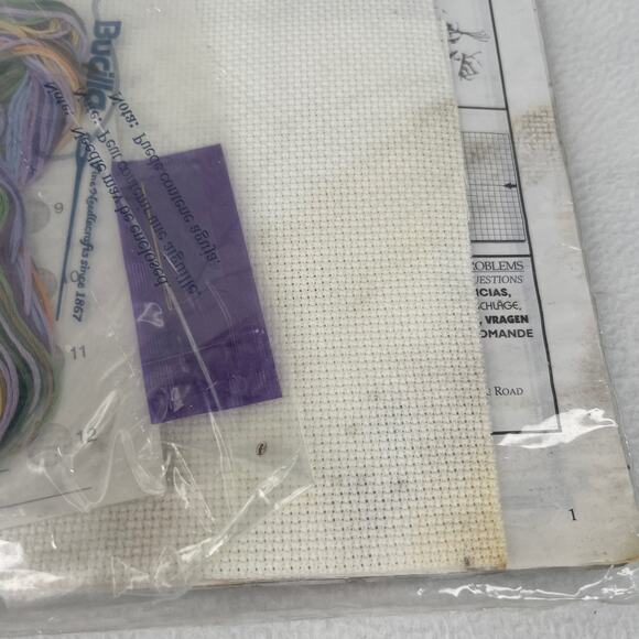 Bucilla Vintage Counted Cross Stitch Kit Mother's Heart New Flaw - Picture 9 of 9